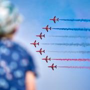 The Red Arrows will be passing over Wiltshire soon