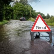 Bank holiday washout as heavy rain floods roads in Wiltshire