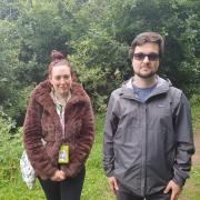 Jess Purton and George Holliday of the Chippenham Collective group