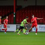 Match action from Swindon Town's EFL Trophy clash with Arsenal U21