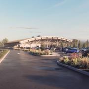 Plans for a new service station at junction 16 of the M4