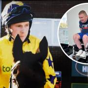Wayne suffered life-changing injuries when his horse flipped in 2008.