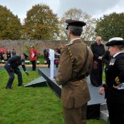 The Royal British Legion's Field of Remembrance in Lydiard Park reopened on Wednesday morning