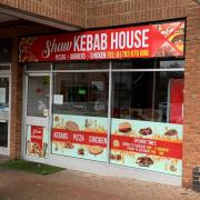 Shaw Kebab House has improved its food hygiene rating.