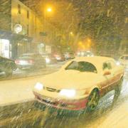 Heavy snow in Old Town in January 2004. Picture: Clare Homer