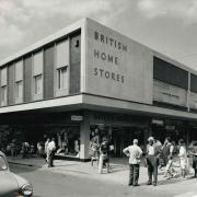 British Home Stores’ Swindon site on The Parade in 1978