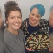 Hannah Ellis and Emma Van Leer are in the process of opening a dedicated darts store in Swindon called the Swindon Darts Hub