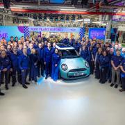 The head of Swindon and Oxford's Mini plants was a part of a major event unveiling the new car.