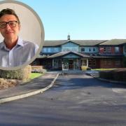 Jeremy Lune (inset) is the CEO of Prospect Hospice