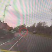A motorcyclist that drove away from Wiltshire Police at speed has been arrested