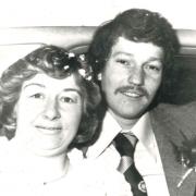 Allen Morgan (right) is accused of conspiring to murder then-wife Carol (left) in 1981 with Margaret Spooner, who is now Margaret Morgan