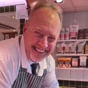 Andy Crump's beaming smile has lit up the High Street for 39 years