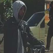 These men are wanted in connection to a bike theft in Swindon