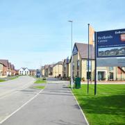 The new Redlands Grove development near Wanborough, Swindon