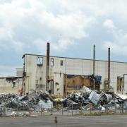 The remains of the old Honda manufacturing plant in South Marston