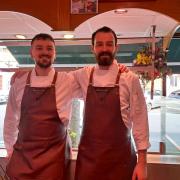 Jack McGirr and James Kavara will run the High Street butcher shop following Mr Crumps' retirement