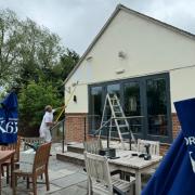 The Cross Keys in Wanborough is getting a facelift on the outside
