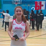 Shona O’Dwyer helped England U21 win gold at the Netball Europe competition