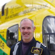 New air ambulance pilot Rob Backus
