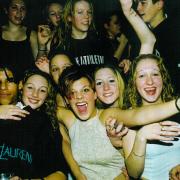Young revellers in 2001