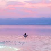 Photo of a view of the Dead Sea