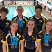 The Swindon Tigersharks swimmers who competed at the South West Regional Championships in Plymouth