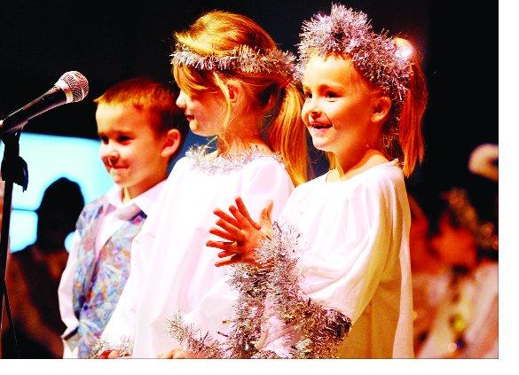 Pupils celebrate Christmas with a traditional nativity play