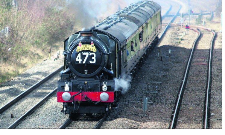 Pictures snapped by readers of the Swindon Advertiser.
Engine number 6024 King Edward I, built in Swindon in 1930, seen en route from Swindon to Paddington
Picture: WILLIAM BRYAN