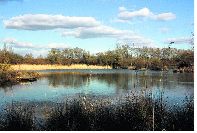 Pictures snapped by readers of the Swindon Advertiser.
Mouldon Lake in Spring 
Picture: PETE WILSON 
