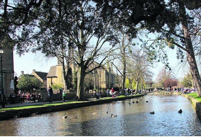 Pictures snapped by readers of the Swindon Advertiser.
Bourton on the water
Picture: PETE WILSON 
