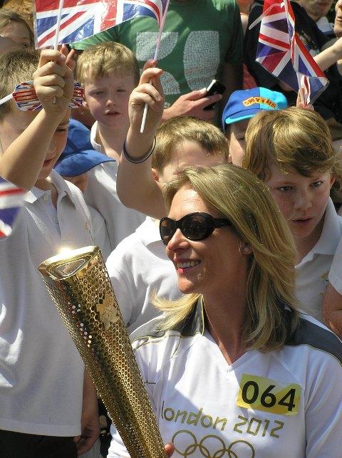 Your flame to fame. 
Readers' pictures capture memories of the Olympic Torch in town - Becci Berry, Taken in Chiseldon 23/5/12

Karina North
