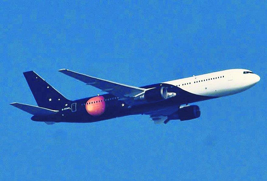 Pictures snapped by readers of the Swindon Advertiser.
Flight No AWC 8211 (Titan airways) boeing 767-36ER making its way to EGVN Brize Norton
Picture: WILLIAM BRYAN