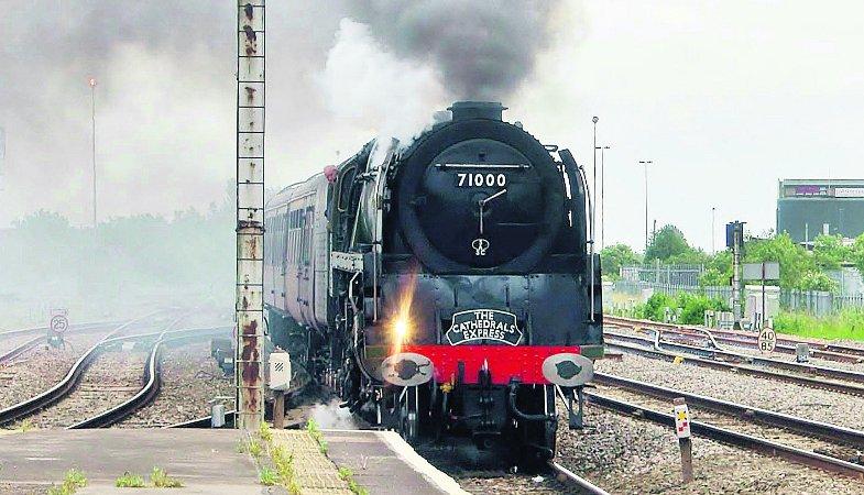 Pictures snapped by readers of the Swindon Advertiser.
71000  Duke of Gloucester  
Picture: WILLIAM BRYAN 
