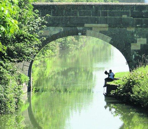 Pictures snapped by readers of the Swindon Advertiser.
 A reflection of a bridge at Devizes
Picture: Maureen Skinner