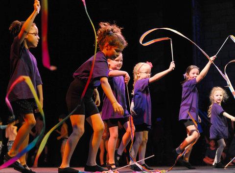Pupils at schools from across Swindon took part in a dance festival at the Wyvern Theatre