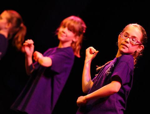 Pupils at schools from across Swindon took part in a dance festival at the Wyvern Theatre