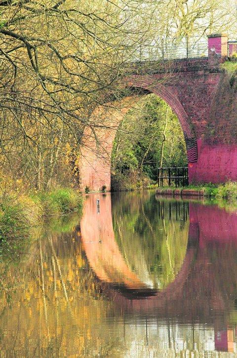 In the picture with our readers as they snap photos around the Wiltshire area.
The bridge over the canal in Swindon
Picture: BRIAN O’SHEA