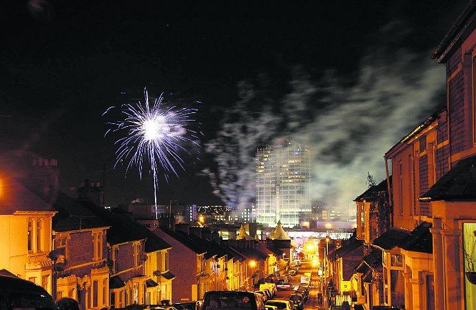 In the picture with our readers as they snap photos around the Wiltshire area.
Fireworks over Swindon after the Christmas lights  were switched on 
Picture: Mark Kent 