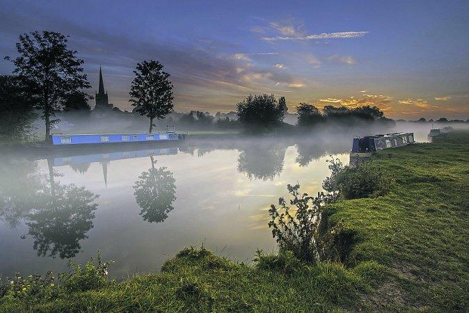 In the picture with our readers as they snap photos around the Wiltshire area.
 The Thames at Lechlade on a misty dawn
Picture: PHIL SELBY