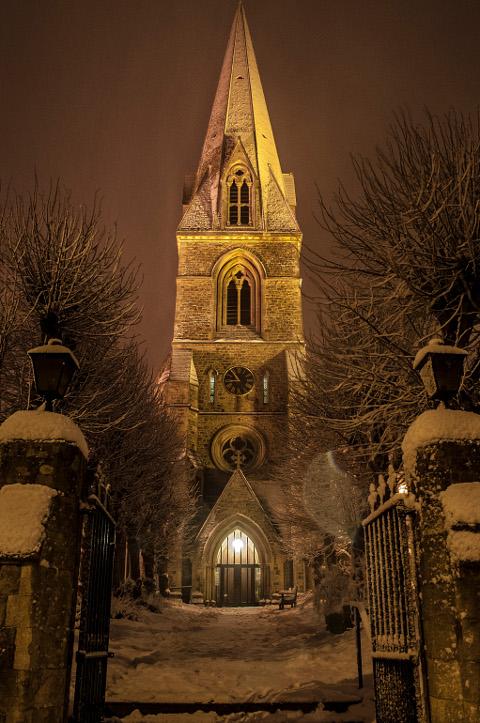 Christ Church in Old Town, Swindon by Mike Driscoll