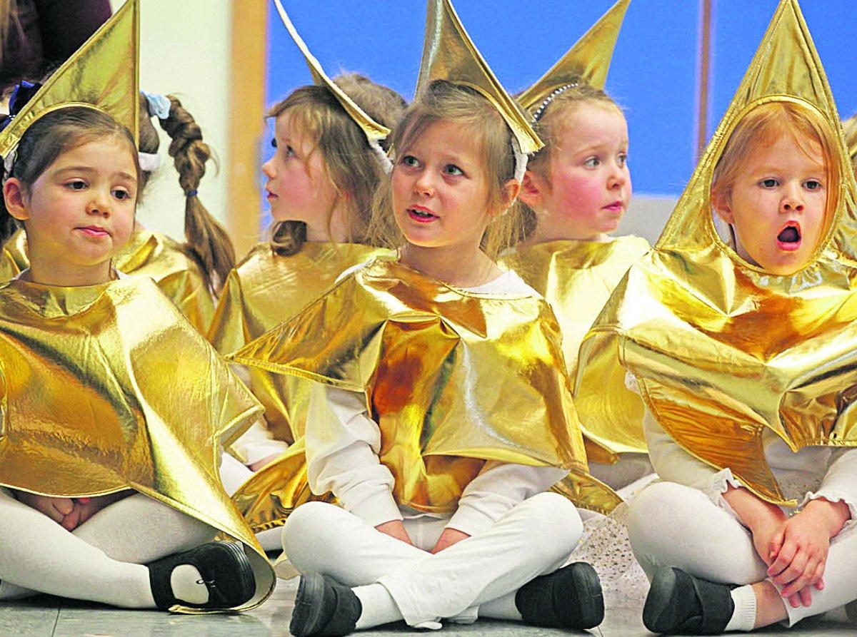 n Reception and Year 1 at Catherine Wayte Primary School who are putting on a nativity play at school	                                             Picture: VICKY SCIPIO