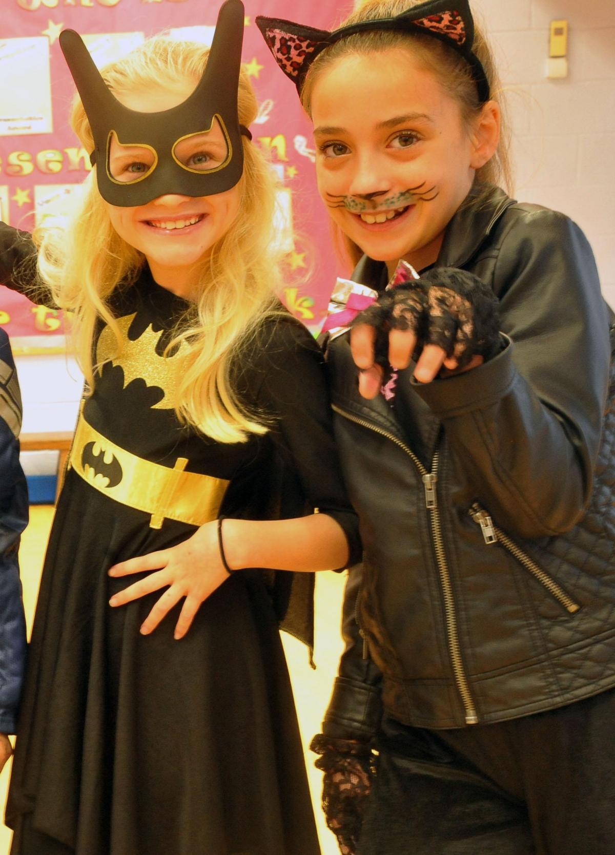 Superhero day at Wanborough Primary School