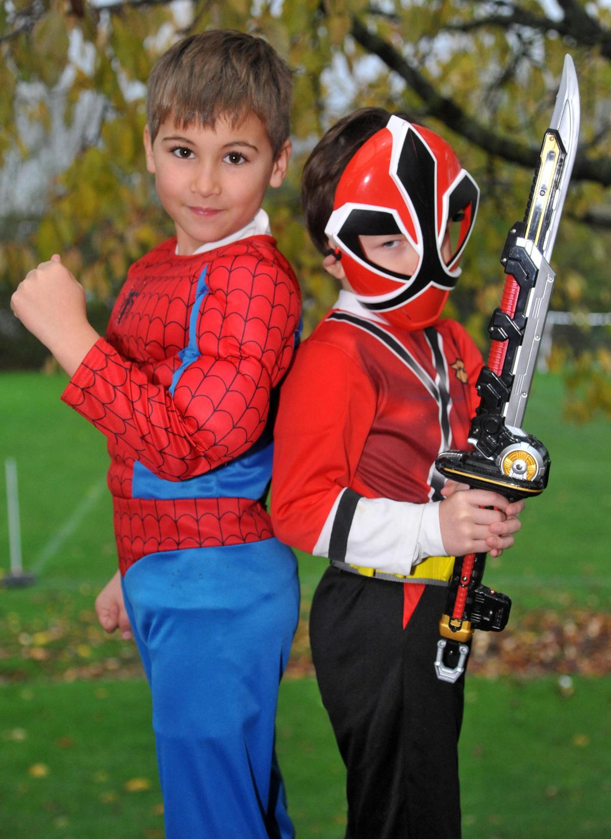 Superhero day at Wanborough Primary School