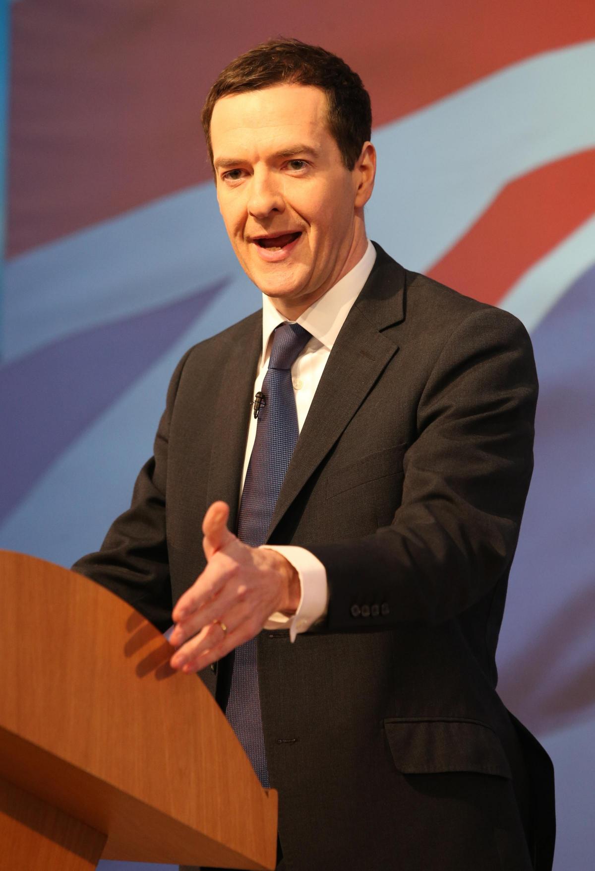 Cancellor George Osborne at Swindon UTC