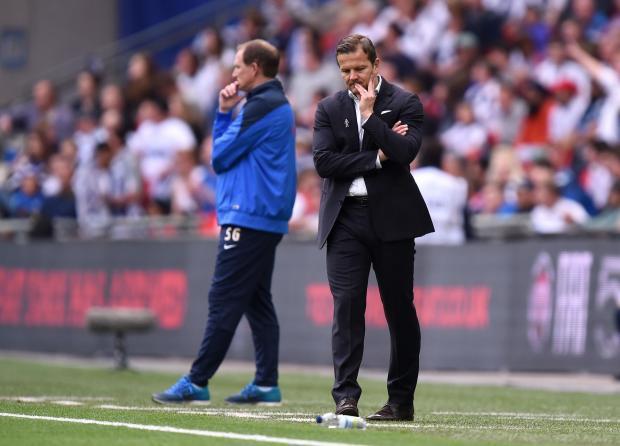 Mark Cooper has seen his side go four down.