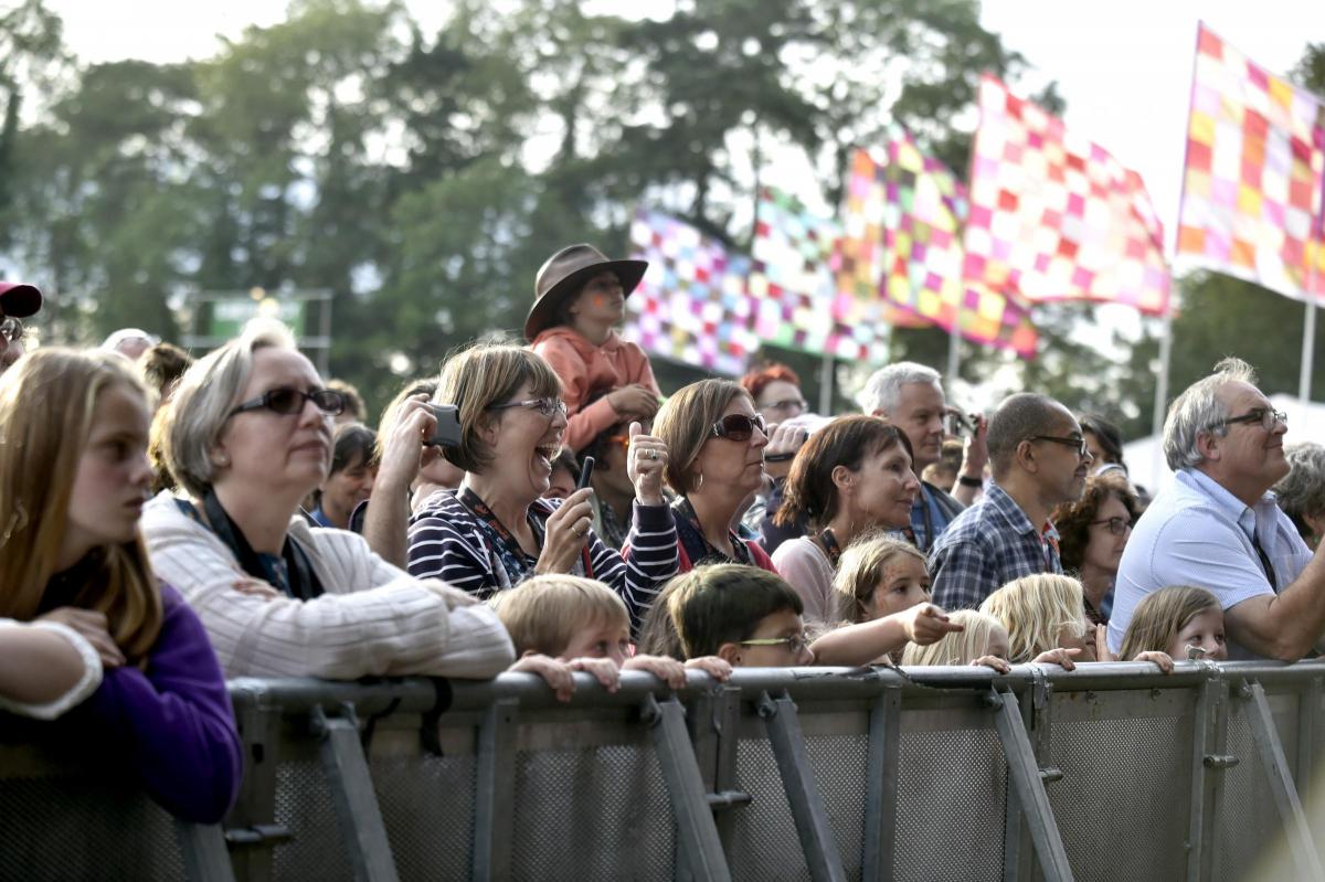 Scenes from the WOMAD festival at Charlton Park, near Malmesbury