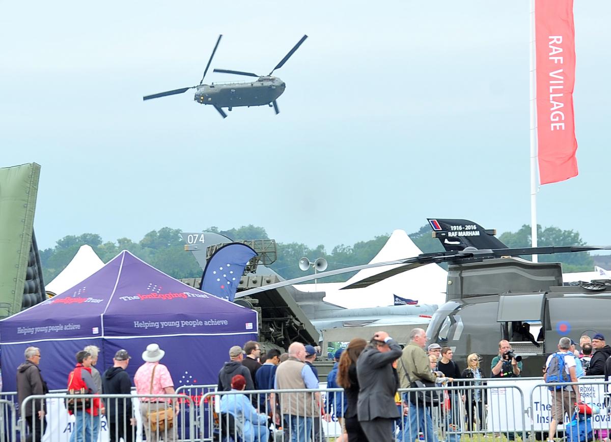 Photographer Dave Cox's view of RIAT on Saturday