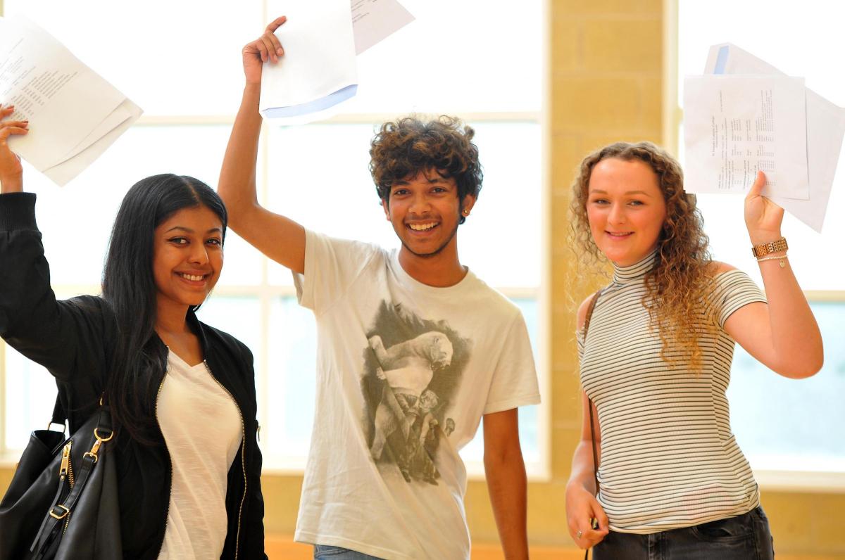 St Joseph's students collect results