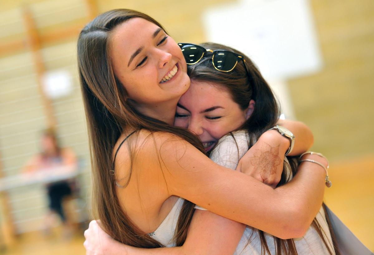 St Joseph's students collect results
