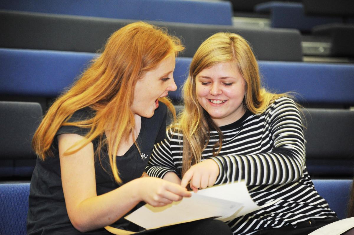 Students from Commonweal School pick up GCSEs